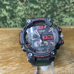 Часы CASIO G-SHOCK PROTECTION красные