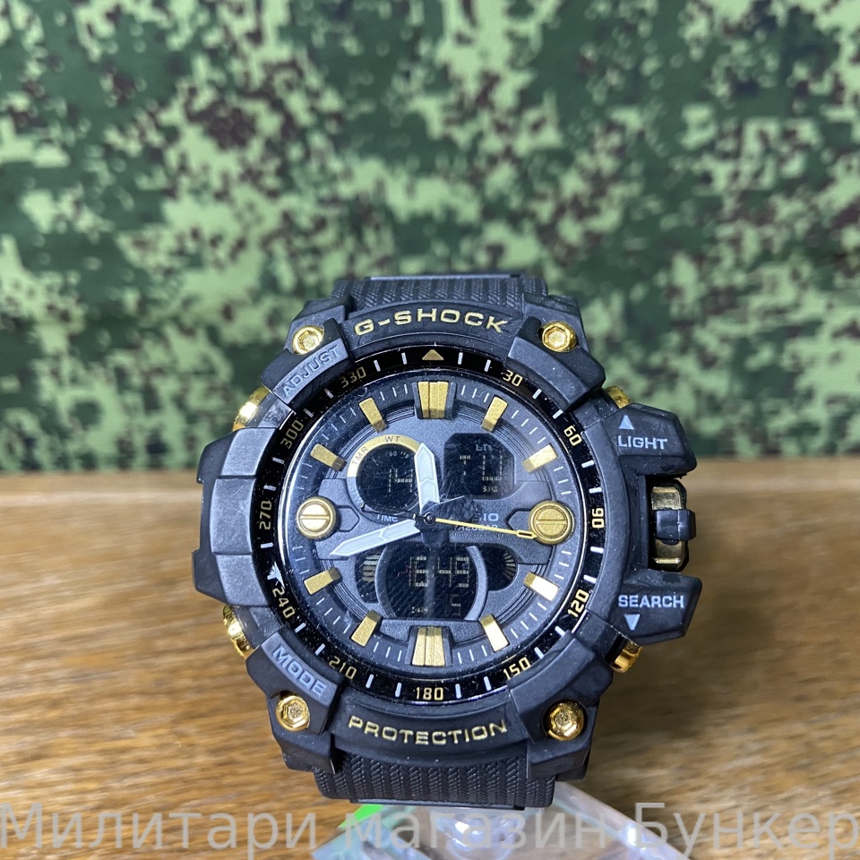 Часы CASIO G-SHOCK PROTECTION желтые