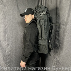 Рюкзак Баул 80 литров чёрный