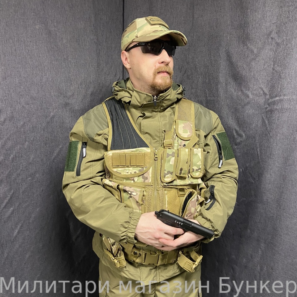 Кепка утепленная GONGTEX TACTICAL мультикам