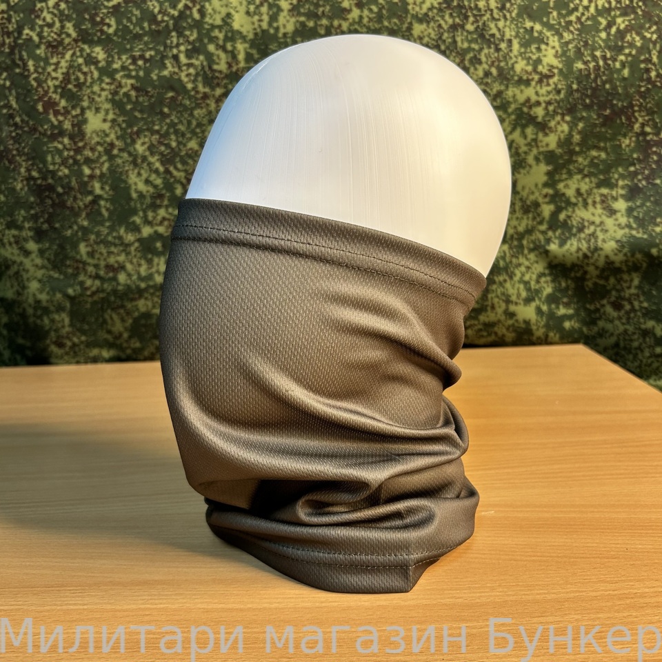 Бафф ( труба, шарф, маска) олива тефлон